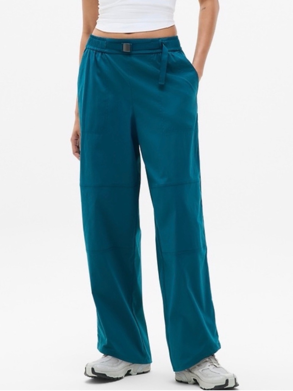 Athleta Highland High Rise Utility Pant Coastal Teal Size Medium